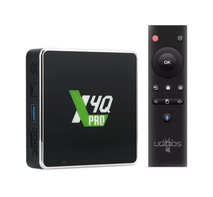 Медіаплеєр Ugoos X4Q PRO 4/32Gb/Amlogic S905X4/Android 11 (X4Q PRO)