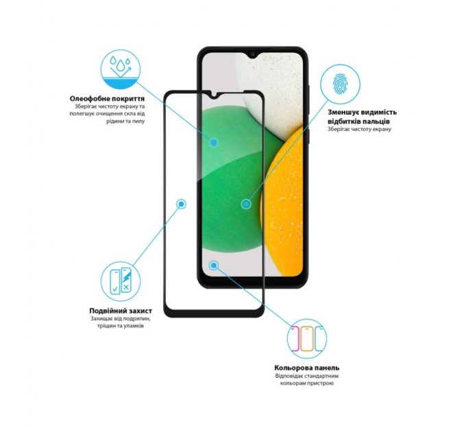Скло захисне Global Samsung A03 Core (1283126519116)