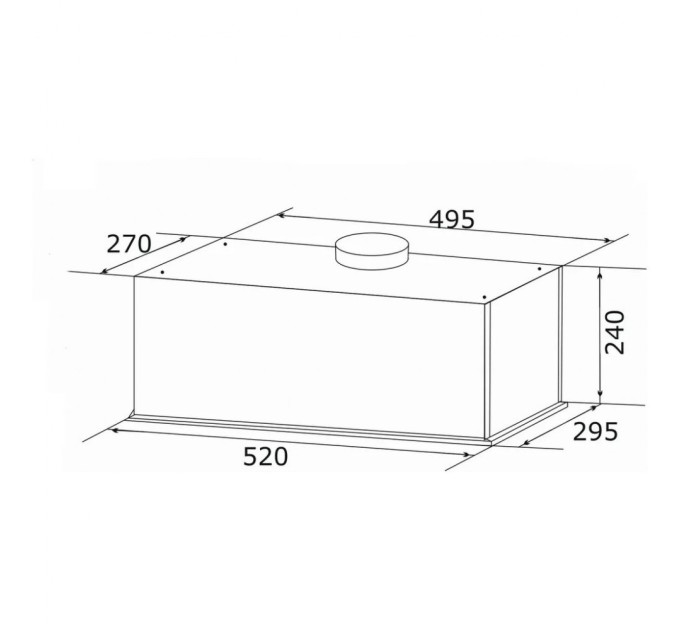 Витяжка кухонна GRANADO Palamos 4613-1200 Black glass (GCH4613120011)