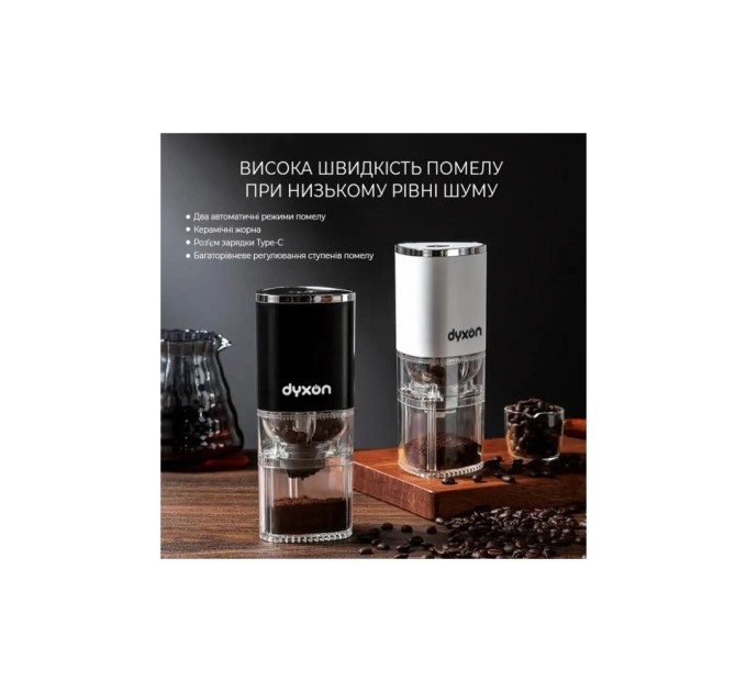 Кавомолка DYXON MEGAGRIND 155 Black (DXNKMMGGD155B)