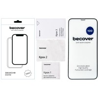 Скло захисне BeCover Apple iPhone XR 10D Black (711511)