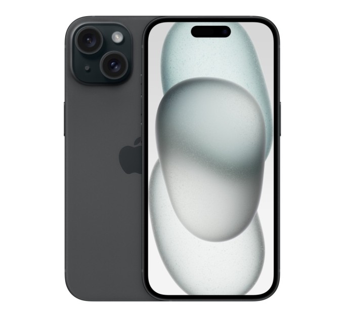 Мобільний телефон Apple iPhone 15 256GB Black (MTP63)