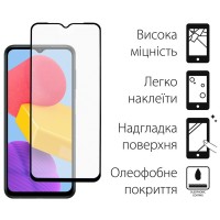 Стекло защитное Dengos Full Glue Samsung Galaxy M13 (black) (TGFG-229)