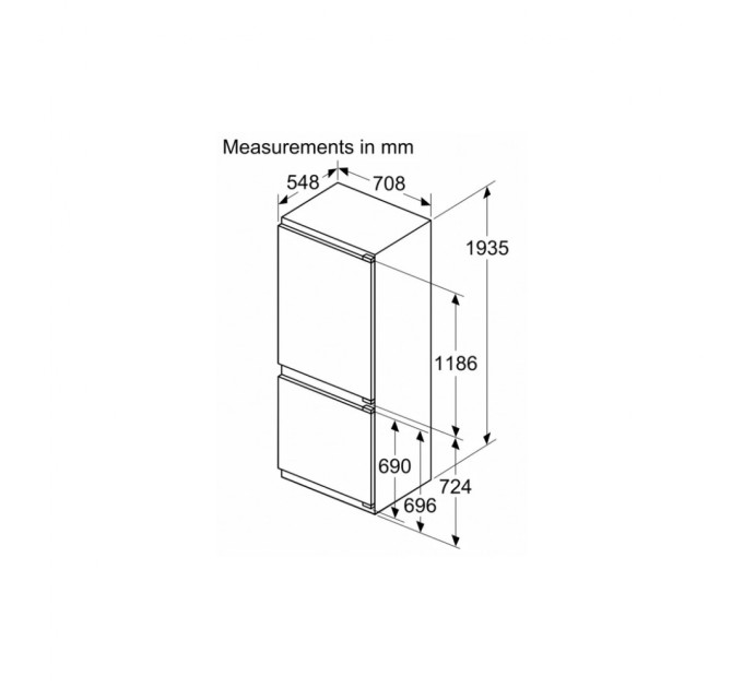 Холодильник Bosch KBN96ADD0
