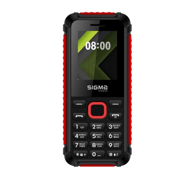 Мобільний телефон Sigma X-style 18 Track Black-Red (4827798854426)