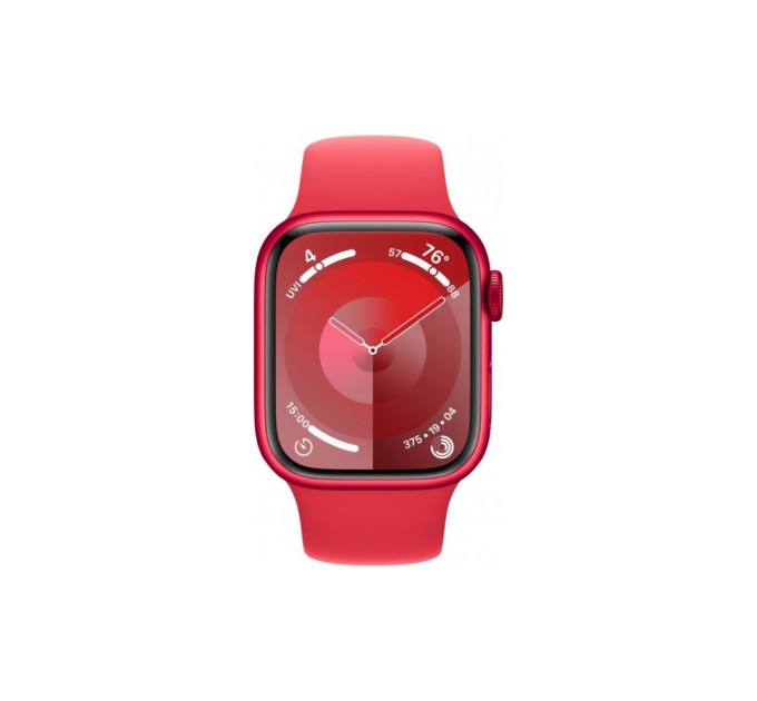 Смарт-годинник Apple Watch Series 9 GPS 45mm (PRODUCT)RED Aluminium Case with (PRODUCT)RED Sport Band - M/L (MRXK3QP/A)