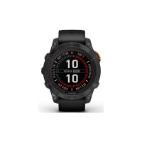 Смарт-часы Garmin fenix 7 Pro Solar, Glass, SltGrySS w/Black Band, GPS (010-02777-01)