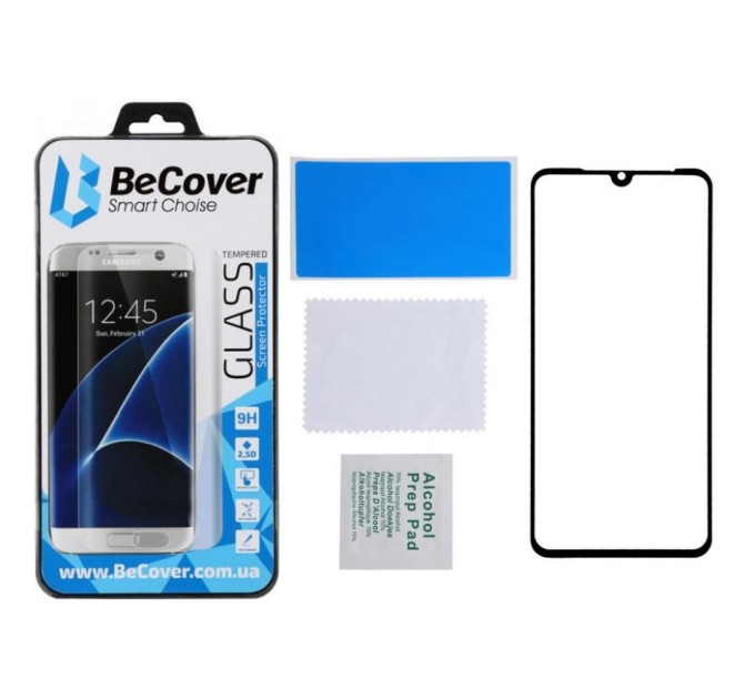 Скло захисне BeCover Blackview A60 Pro Black (704164)