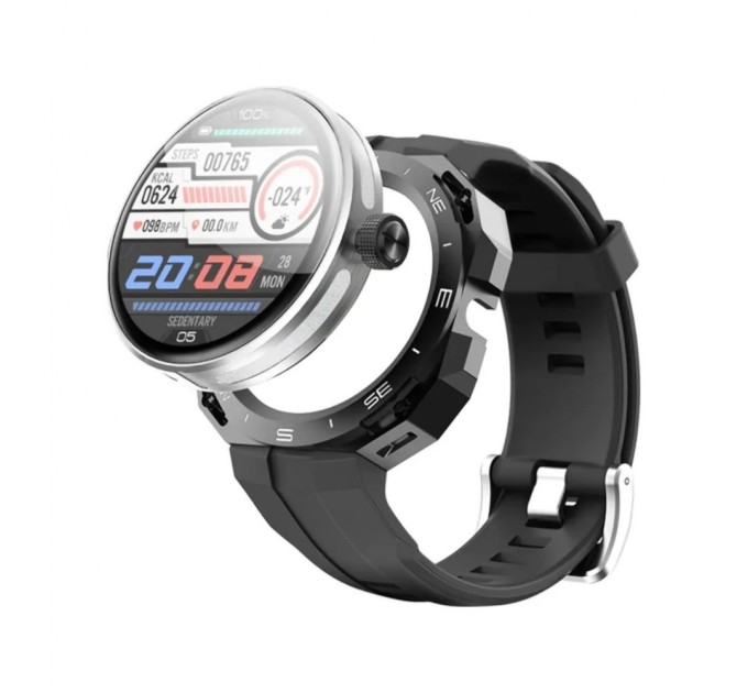 Смарт-годинник BOROFONE BD4 Smart sports watch(call version) Black (BD4BB)