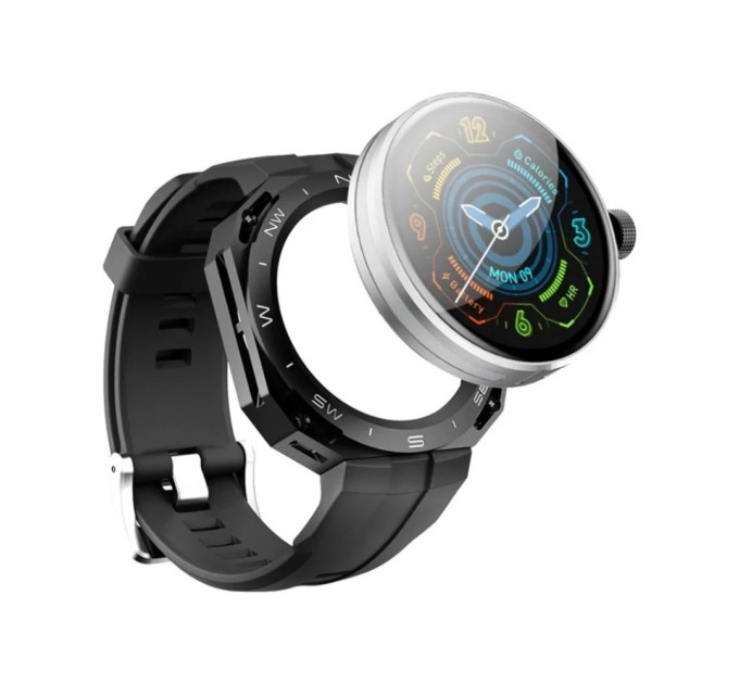 Смарт-годинник BOROFONE BD4 Smart sports watch(call version) Black (BD4BB)