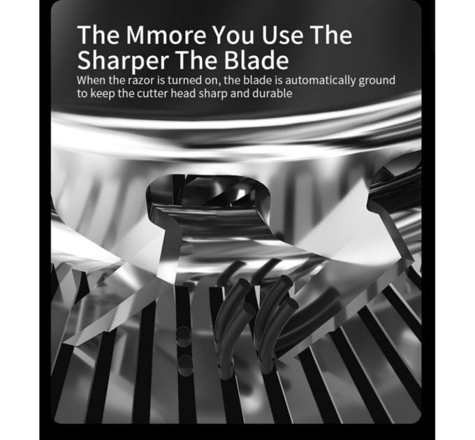 Електробритва Xiaomi Enchen Steel 3S Black/Gold