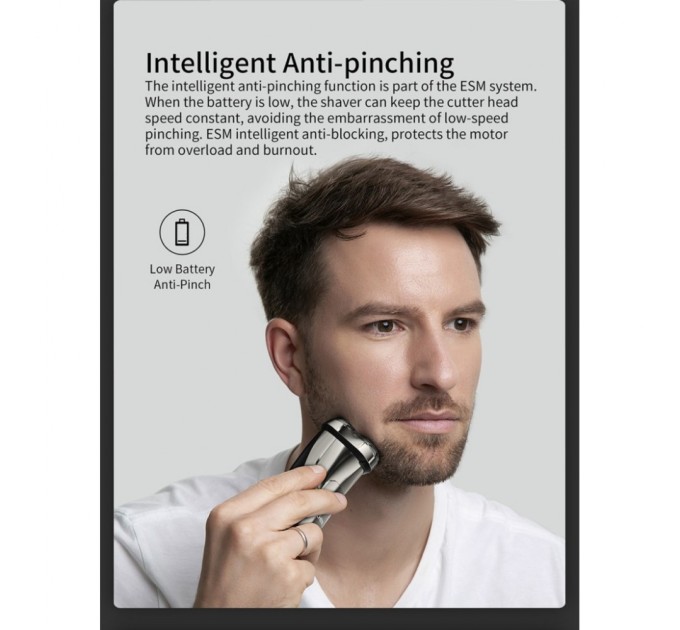 Електробритва Xiaomi Enchen Steel 3S Black/Gold