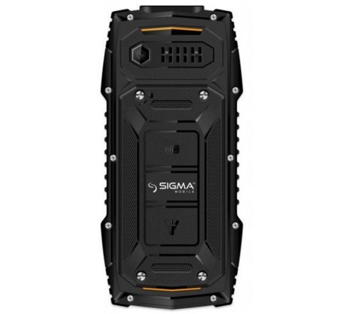 Мобільний телефон Sigma X-treme AZ68 Black Orange (4827798374917)