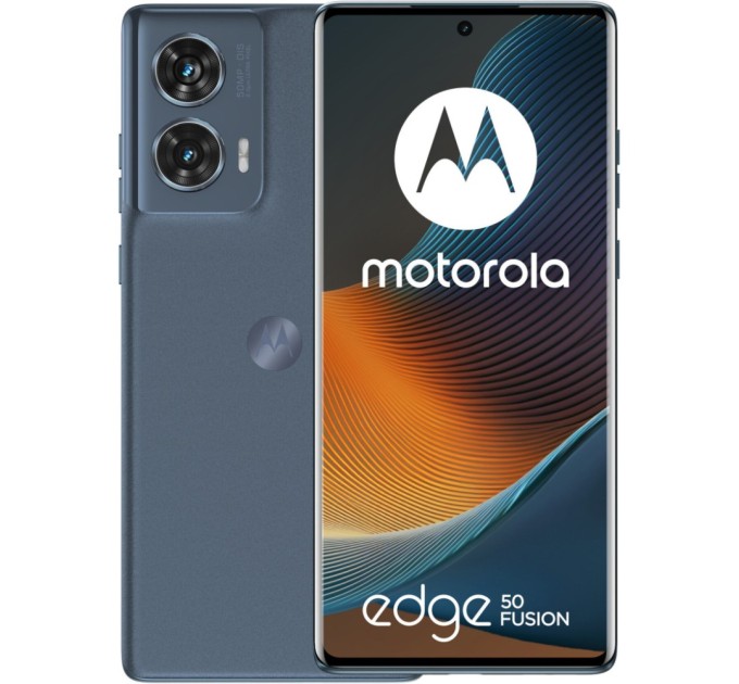 Мобільний телефон Motorola Edge 50 Fusion 8/128GB Forest Blue (PB3T0085RS)