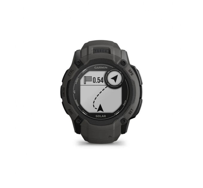 Смарт-годинник Garmin Instinct 2X, Solar, Graphite, GPS (010-02805-00)