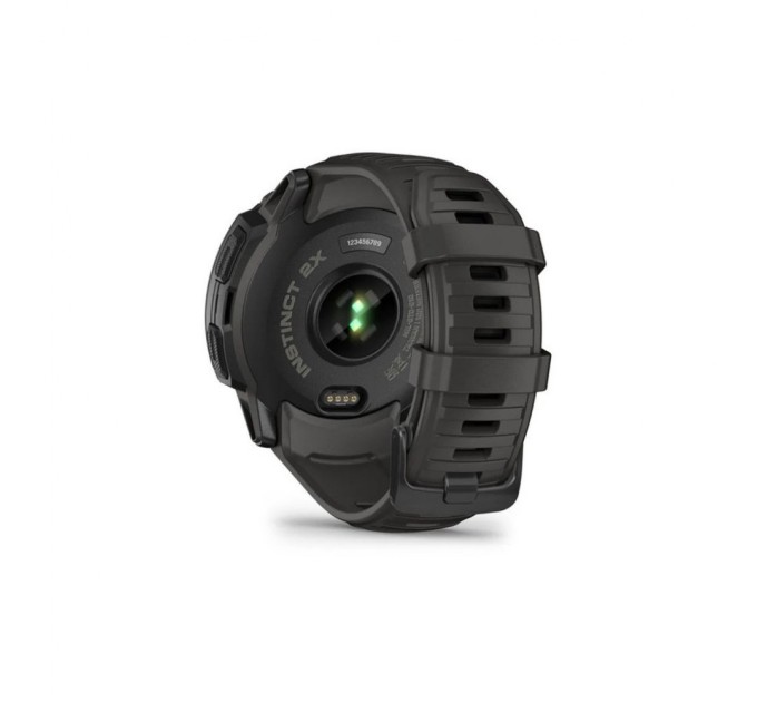 Смарт-годинник Garmin Instinct 2X, Solar, Graphite, GPS (010-02805-00)