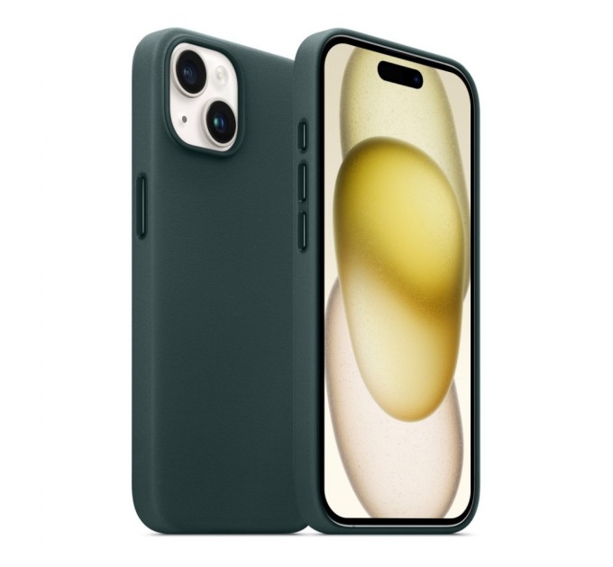 Чохол до мобільного телефона Armorstandart FAKE Leather Case Apple iPhone 15 Sequoia Green (ARM76291)