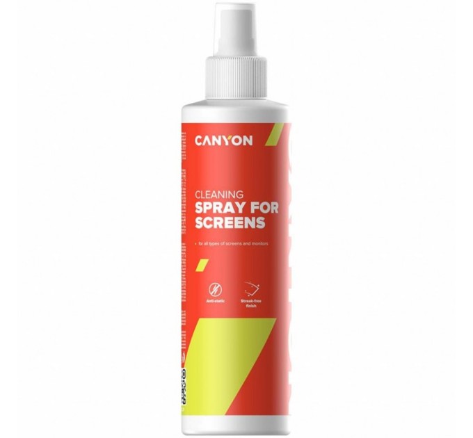 Спрей для очищення Canyon Screen Сleaning Spray, 250ml (CNE-CCL21)