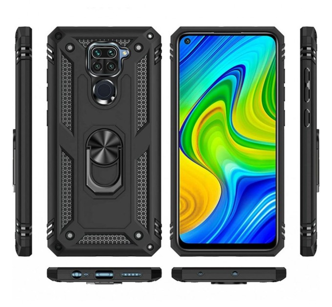 Чохол до мобільного телефона BeCover Military Xiaomi Redmi Note 9 / 10X Black (705582)