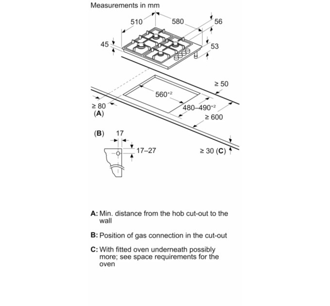 Варочна поверхня Bosch PBH6C5K90R