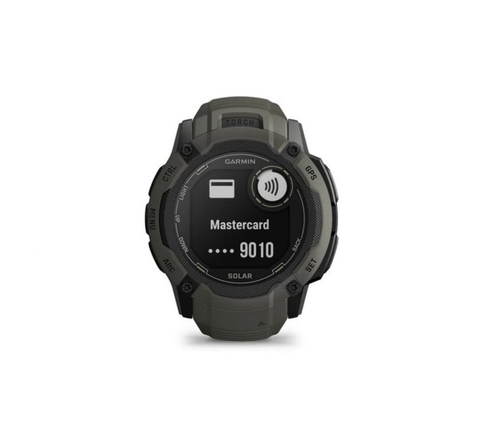 Смарт-годинник Garmin Instinct 2X Solar, Moss, GPS (010-02805-05)