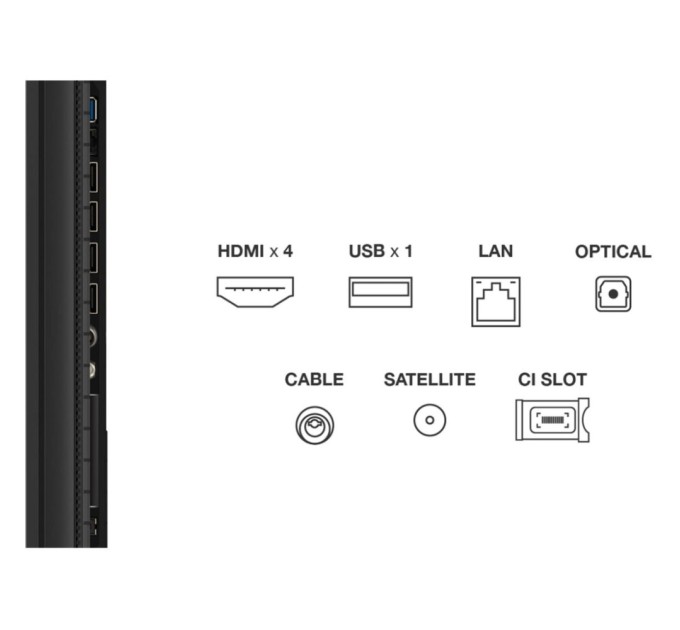 Телевізор TCL 85P8K
