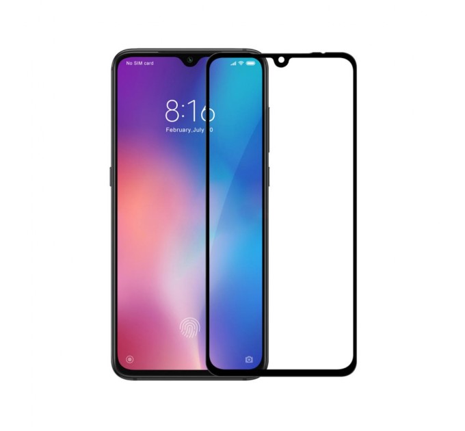 Стекло защитное PowerPlant Full screen Xiaomi Mi 9, Black (GL606214)