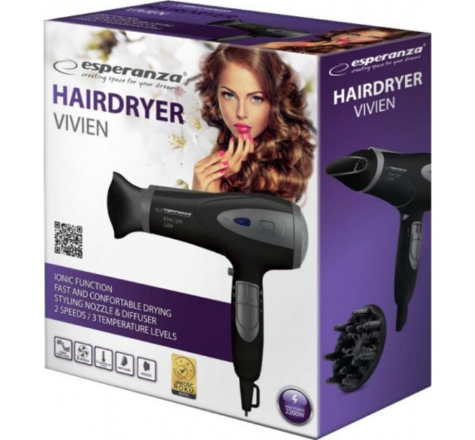 Фен Esperanza EBH005K