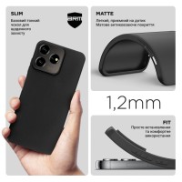 Чохол до мобільного телефона Armorstandart Matte Slim Fit ZTE Blade V50 Design 4G Black (ARM70697)