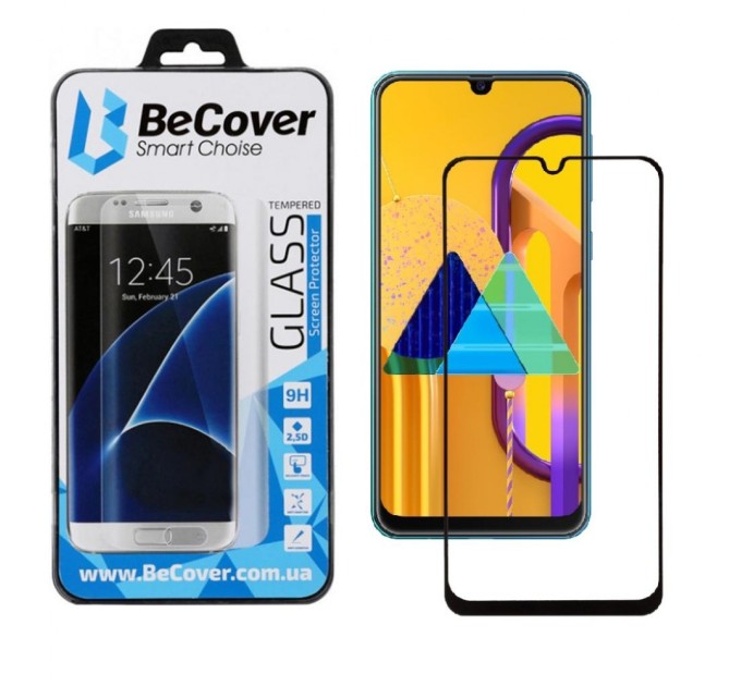 Скло захисне BeCover Samsung Galaxy M31 SM-M315 Black (704724)