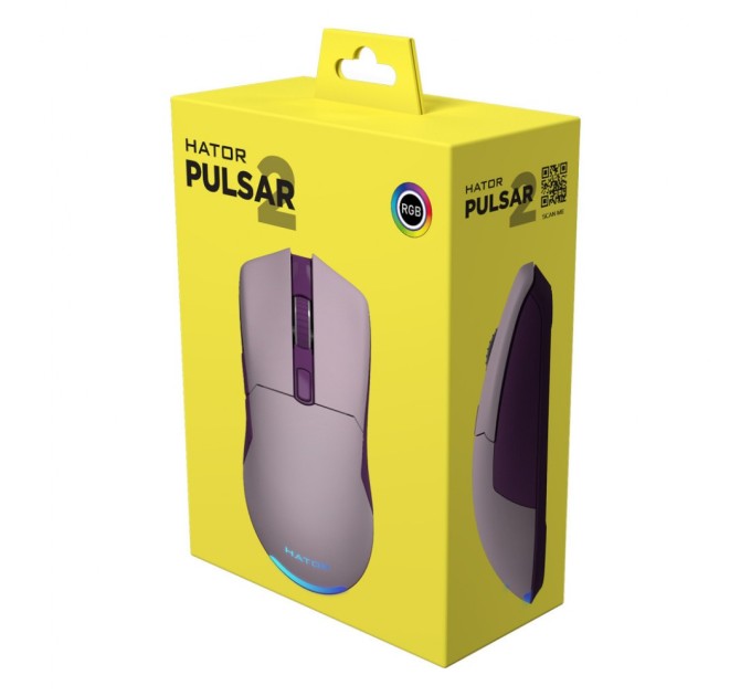 Мишка Hator Pulsar 2 USB Lilac (HTM-514)