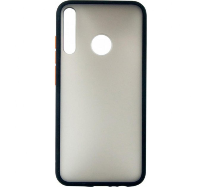 Чохол до мобільного телефона Dengos Matt Huawei P40 Lite E, black (DG-TPU-MATT-45) (DG-TPU-MATT-45)