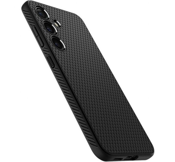 Чохол до мобільного телефона Spigen Samsung Galaxy S24, Liquid Air, Matte Black (ACS07347)