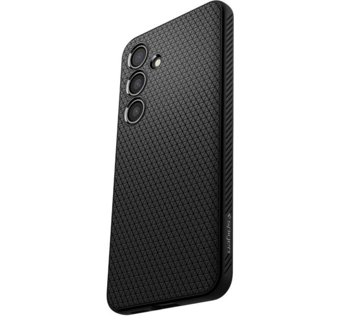 Чохол до мобільного телефона Spigen Samsung Galaxy S24, Liquid Air, Matte Black (ACS07347)