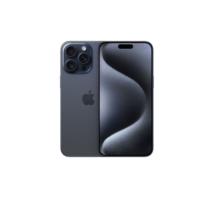 Мобільний телефон Apple iPhone 15 Pro Max 256GB Blue Titanium (MU7A3)