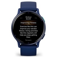 Смарт-годинник Garmin vivoactive 5, Cpt. Blue/Blue Metallic, GPS (010-02862-12)