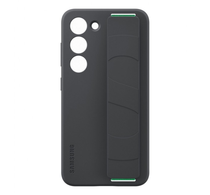 Чохол до мобільного телефона Samsung Galaxy S23 Silicone Grip Case Black (EF-GS911TBEGRU)