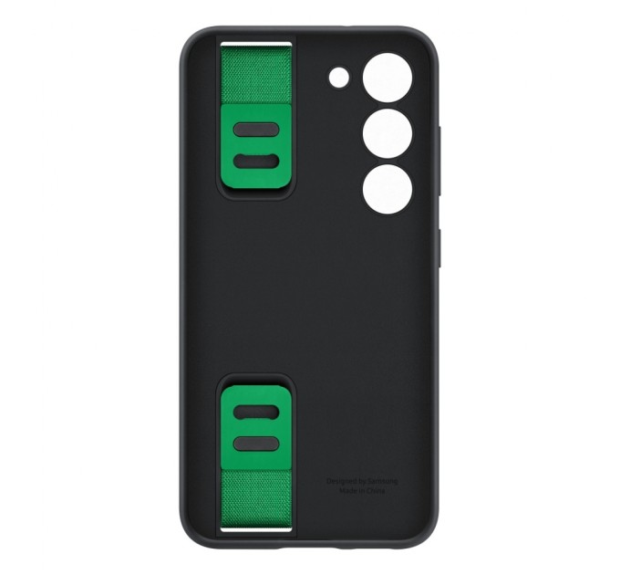 Чохол до мобільного телефона Samsung Galaxy S23 Silicone Grip Case Black (EF-GS911TBEGRU)