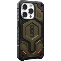 Чохол до мобільного телефона UAG Apple iPhone 15 Pro Monarch Pro Magsafe, Kevlar Elemental Green (11422111397B)