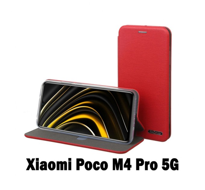 Чохол до мобільного телефона BeCover Exclusive Poco M4 Pro 4G Burgundy Red (707924)