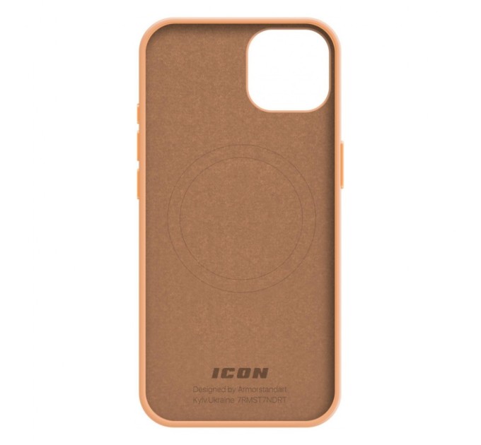 Чохол до мобільного телефона Armorstandart ICON2 MagSafe Apple iPhone 15 Orange Sorbet (ARM72734)