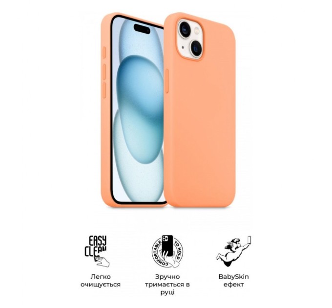 Чохол до мобільного телефона Armorstandart ICON2 MagSafe Apple iPhone 15 Orange Sorbet (ARM72734)