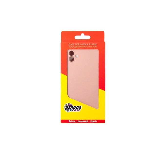 Чохол до мобільного телефона Dengos Samsung Galaxy A04 Case + Glass (Pink) (DG-KM-74)