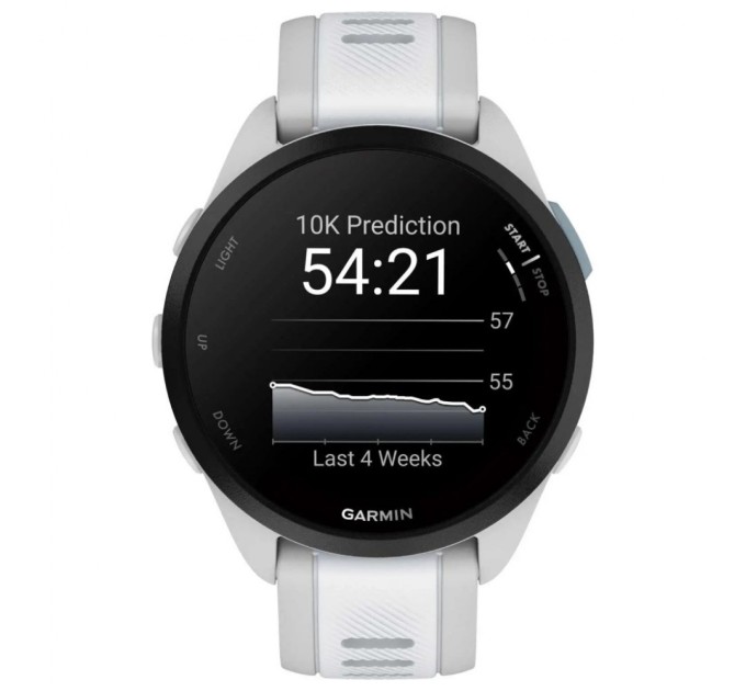 Смарт-годинник Garmin Forerunner 165, GPS, Mist Grey/Whitestone, GPS (010-02863-21)