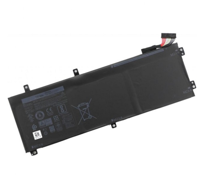 Аккумулятор для ноутбука Dell XPS 15-9560 (short) H5H20, 56Wh (4649mAh), 3cell, 11.4V, Li- (A47314)