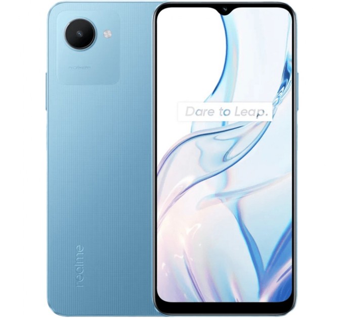 Мобильный телефон realme C30s 3/64Gb (RMX3690) Stripe Blue