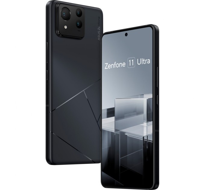 Мобільний телефон ASUS Zenfone 11 Ultra 12/256Gb Black (90AI00N5-M001A0)