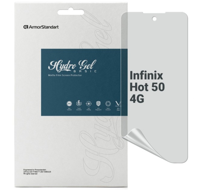 Плівка захисна Armorstandart Matte Infinix Hot 50 4G (ARM80927)