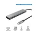 Концентратор Trust HALYX FAST 3USB+CARD READER USB-C ALUMINIUM (24191_TRUST)