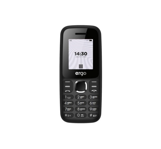 Мобільний телефон Ergo B184 Black